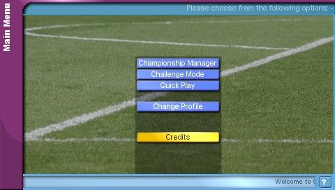 Championship Manager 2006 screenshot 4 for PSP